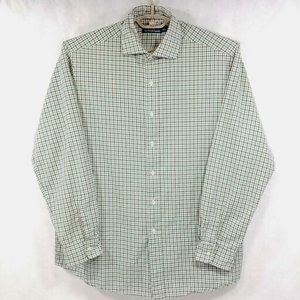 Polo Ralph Lauren Pony Shirt Mens L Plaid Soft Cotton Long Sleeve Button Front